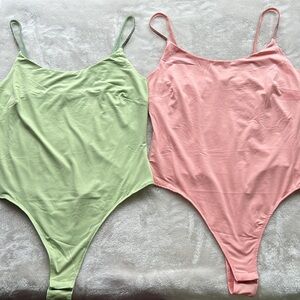 Love J bedazzled jeweled straps bodysuit bundle